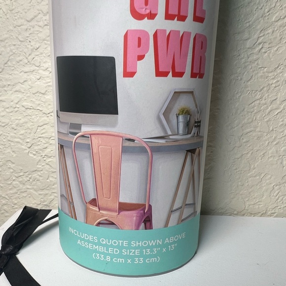 NWT GIRL POWER Self Adhesive Wall Quote - Picture 3 of 5